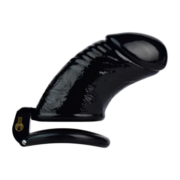 Cage de chasteté Worle XL 12 x 3.7 cm Noire – Image 2