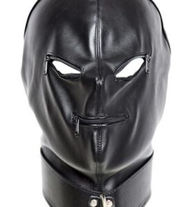 Cagoule avec Zip Strict Hood Noire