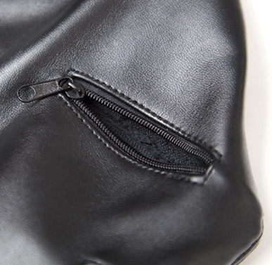 Cagoule avec Zip Strict Hood Noire – Image 5