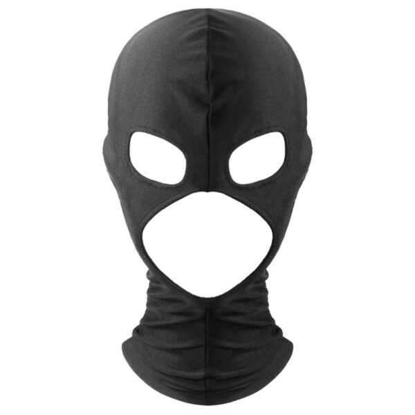 Cagoule avec zip Open n°3 Noire – Image 2