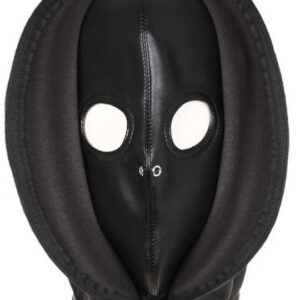 Cagoule Double Layer Simili noire