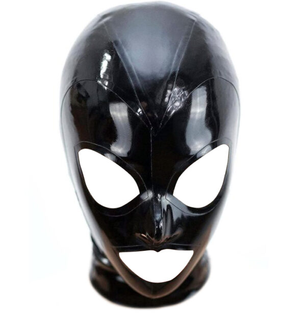 Cagoule en Latex Texie Noir – Image 6