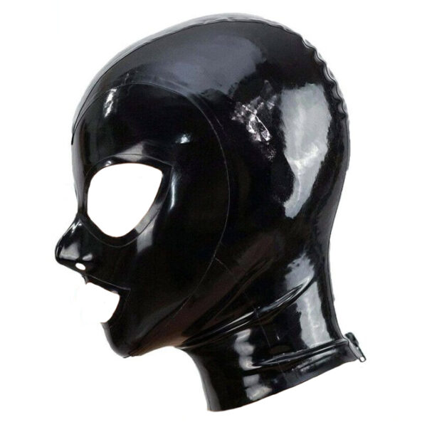Cagoule en Latex Texie Noir – Image 8