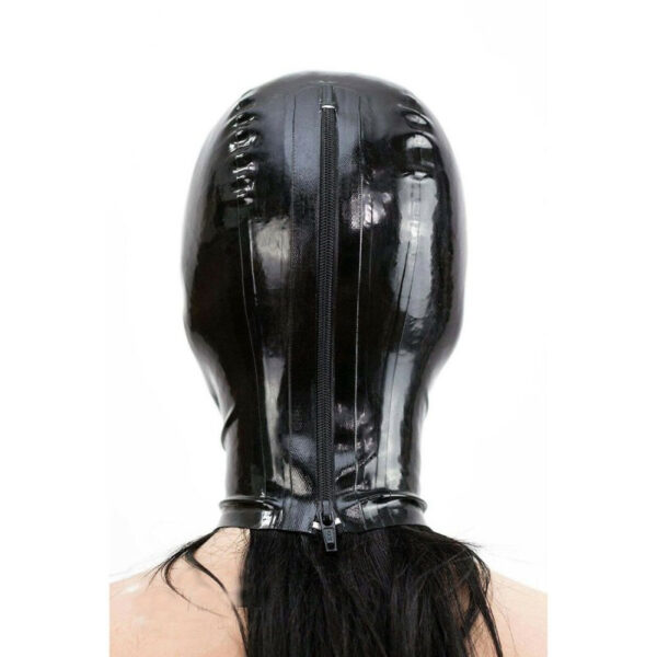 Cagoule en Latex Texie Noir – Image 3