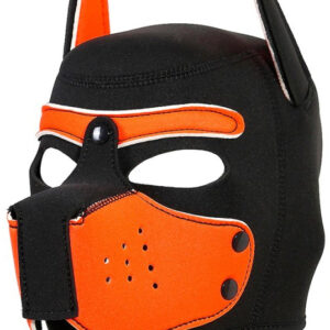 Cagoule Enjoy Puppy Noir-Orange