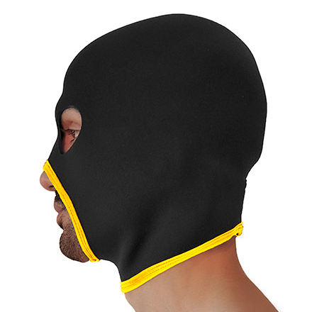 Cagoule Eyes Face Brutus Noire-Jaune – Image 3