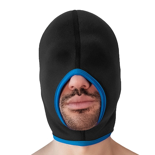 Cagoule Face Fucker Brutus Noire-Bleue