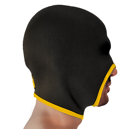 Cagoule Face Fucker Brutus Noire-Jaune – Image 3