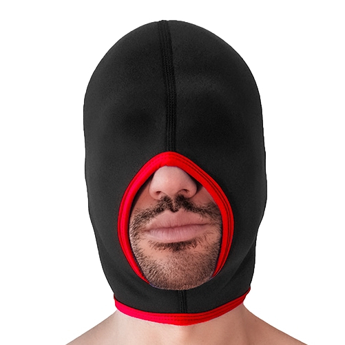 Cagoule Face Fucker Brutus Noire-Rouge