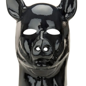 Cagoule Latex Cochon Prowler Red Noir