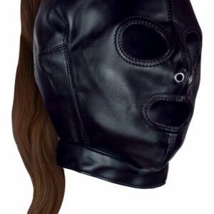 Cagoule Queue de cheval Brune Hood Tail