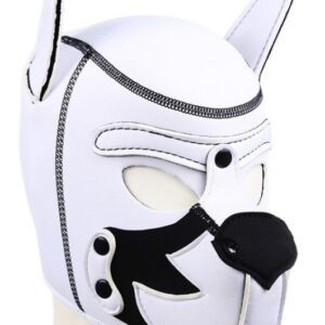 Cagoule PUPPY FOX Néoprène Noir-Blanc
