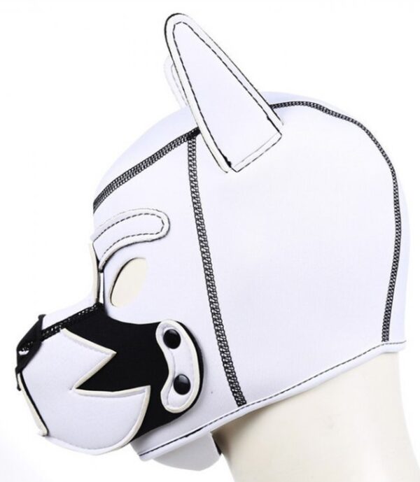 Cagoule PUPPY FOX Néoprène Noir-Blanc – Image 5