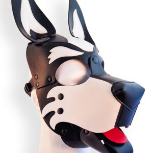 Cagoule Puppy Hood Noire et Blanche