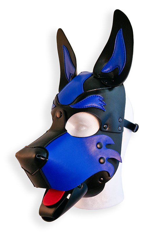 Cagoule Puppy Hood Noire et Bleue – Image 4