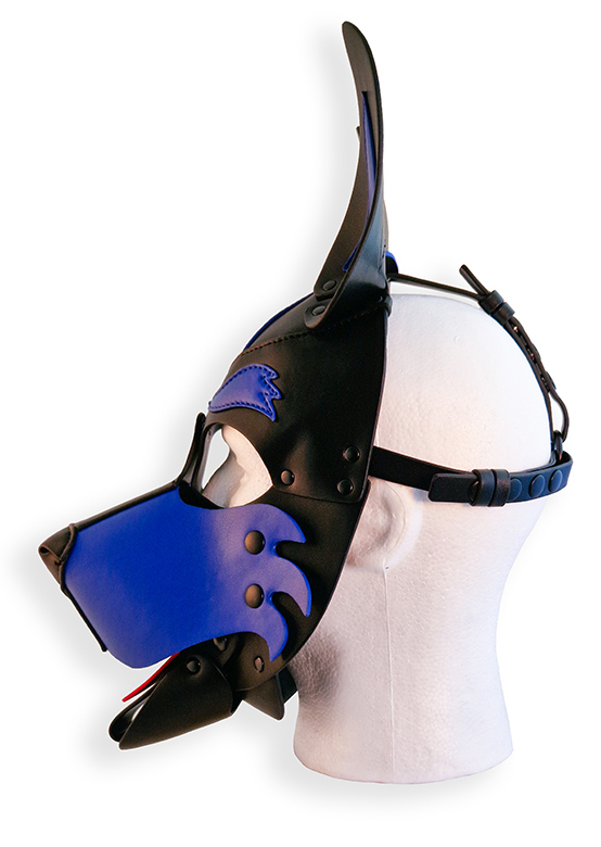 Cagoule Puppy Hood Noire et Bleue – Image 5