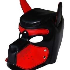 Cagoule Puppy Simili Rouge