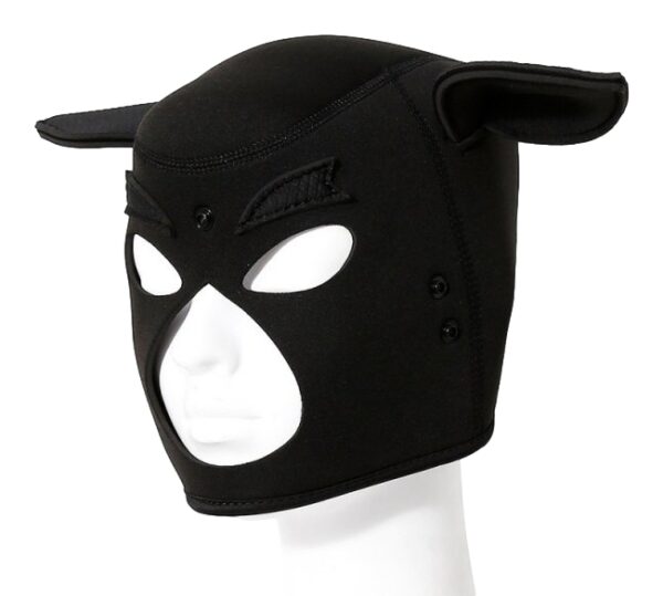 Cagoule Tête de Cochon Pig Noire – Image 3