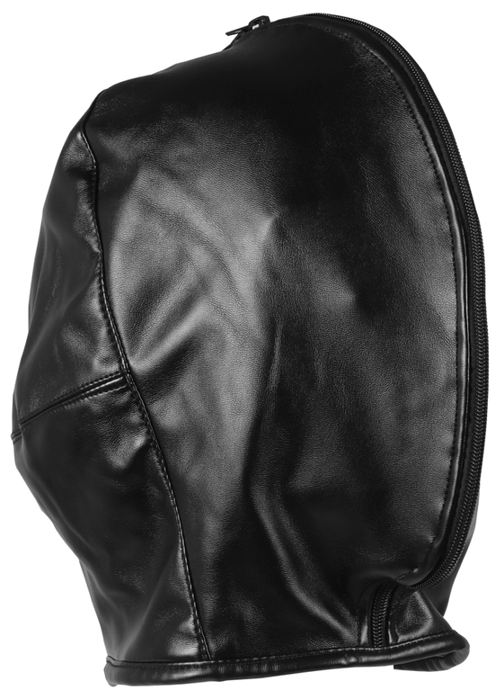 Cagoule Zip-Up Bondage Noire – Image 3