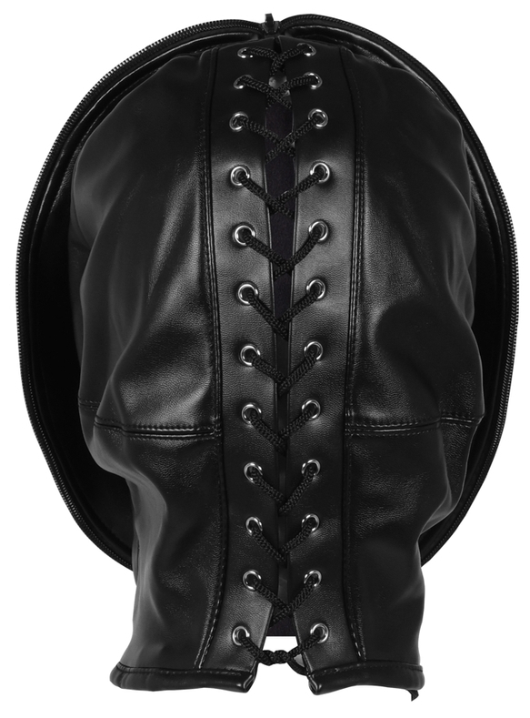 Cagoule Zip-Up Bondage Noire – Image 5