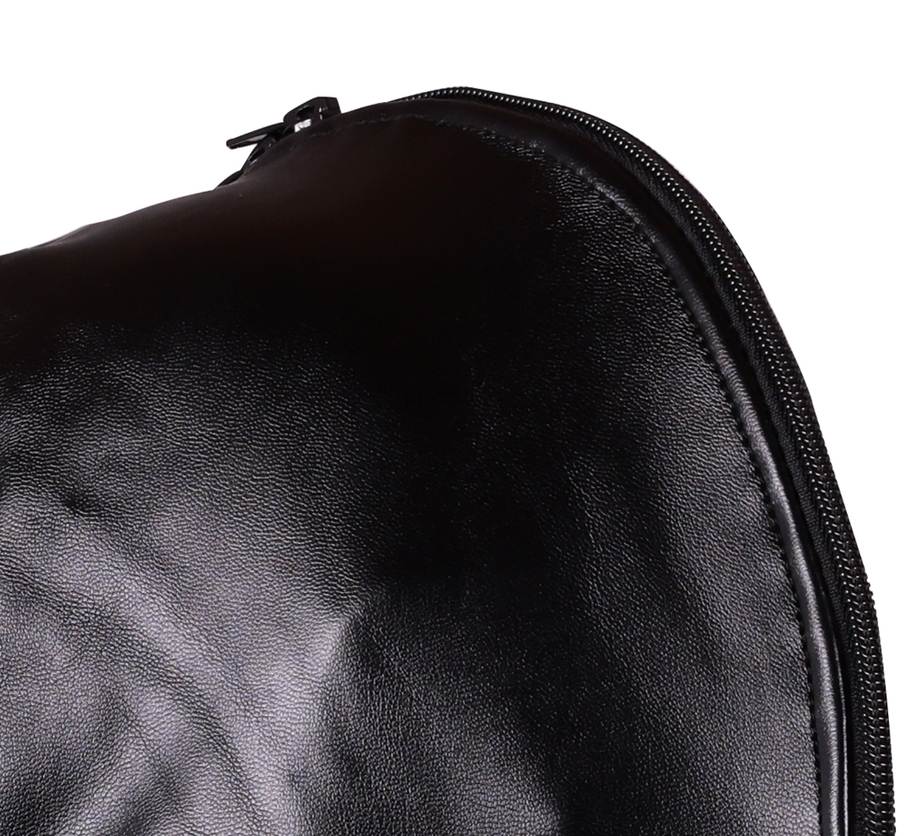 Cagoule Zip-Up Bondage Noire – Image 7