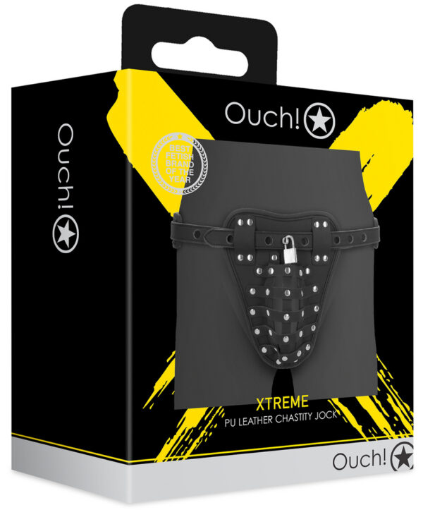 Ceinture de chasteté Jock Belt Noire – Image 2