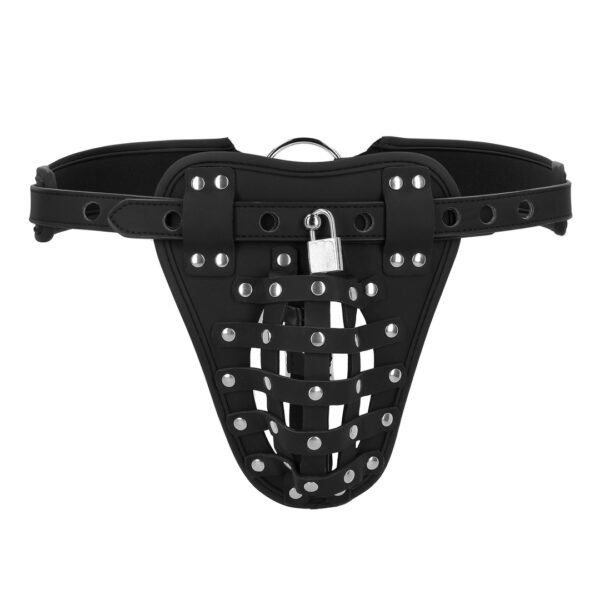 Ceinture de chasteté Jock Belt Noire – Image 3