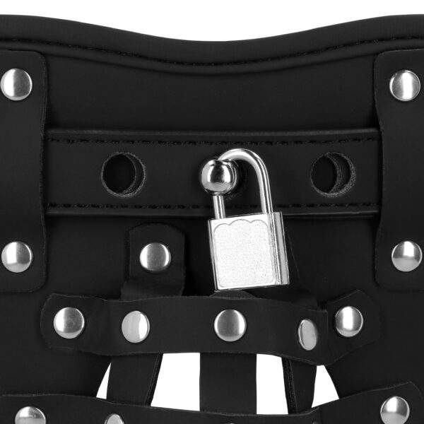 Ceinture de chasteté Jock Belt Noire – Image 5