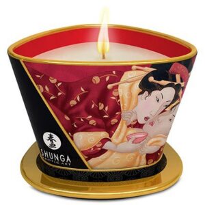 Chandelle de massage ROMANCE Fraise 170mL