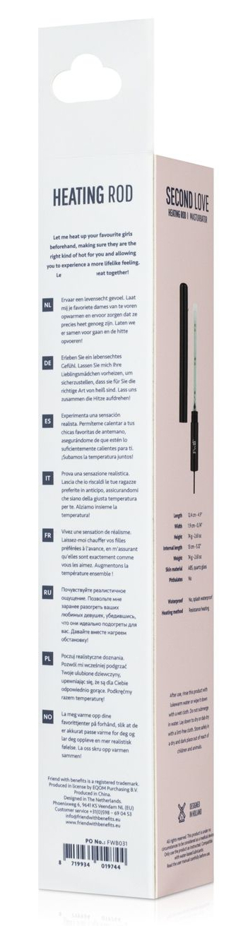 Chauffe-Masturbateur Heating Rod 13 x 2cm – Image 8