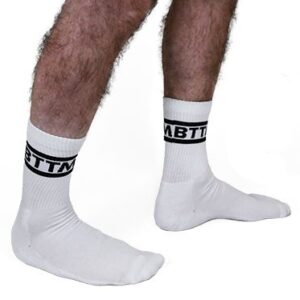 Chaussettes blanches BTTM x2 Paires