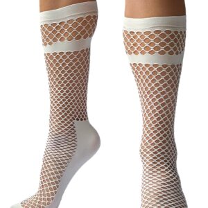 Chaussettes Filet Paris Blanches