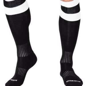 Chaussettes FOOTBALL SOCKS Noir-Blanc