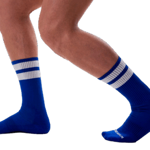 Chaussettes Gym Socks Bleu-Blanc