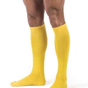 Chaussettes hautes Foot Socks Jaune