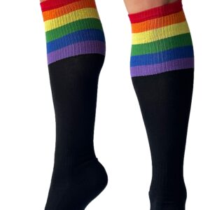 Chaussettes hautes Pride Football Noires