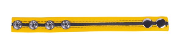 Cockring en cuir Tippy Jaune – Image 3
