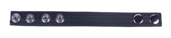 Cockring en cuir Tippy Noir – Image 3