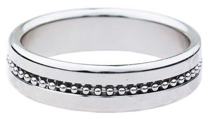 Cockring Perly Ring Contour Argenté