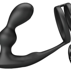 Cockring Plug Marshall Pretty Love 7.5 x 2.7 cm Noir