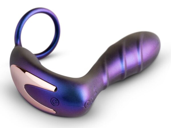 Cockring + Plug vibrant Black Hole Hueman 11 x 3.3cm – Image 4