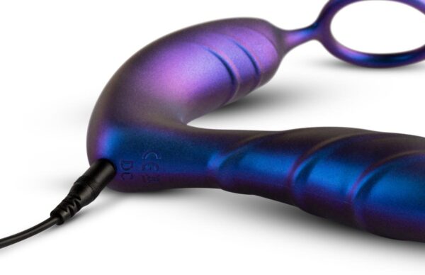 Cockring + Plug vibrant Black Hole Hueman 11 x 3.3cm – Image 6