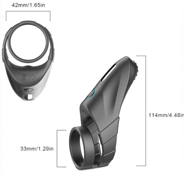 Cockring Vibrant Dual Vibe 35mm – Image 6