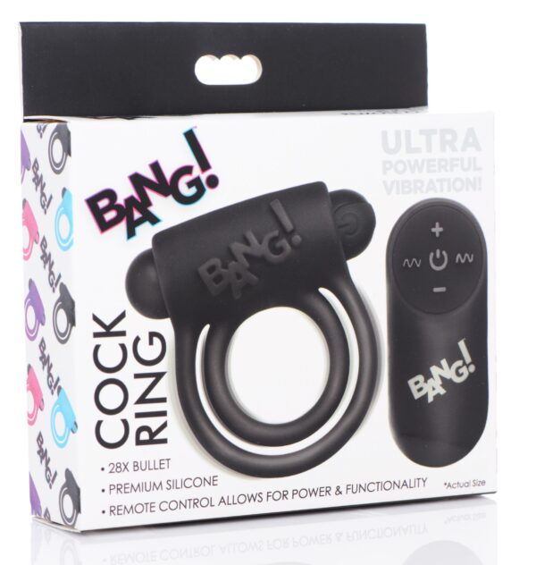 Cockring vibrant en silicone vibrant  RING VIBES 30 et 45mm – Image 2