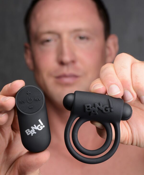 Cockring vibrant en silicone vibrant  RING VIBES 30 et 45mm – Image 3