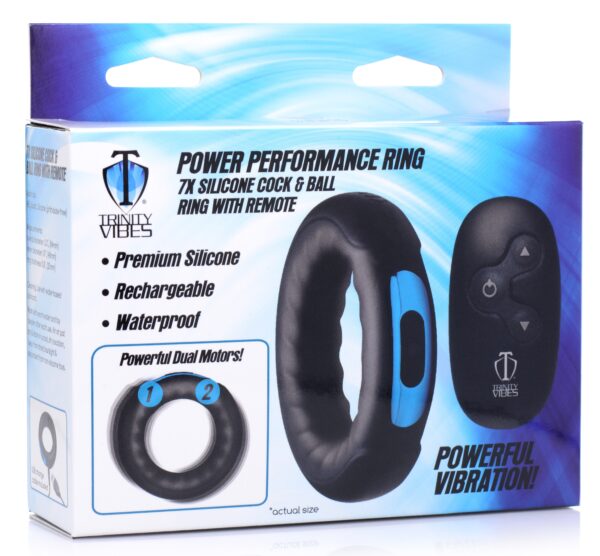 Cockring vibrant Power perf Ring 50mm – Image 2