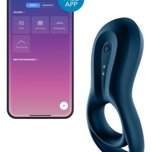 Cockring vibrant Satisfyer Epic Duo Navy