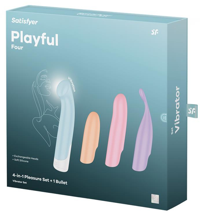 Coffret 4 Pièces Playful Four 15 x 3.5cm – Image 2