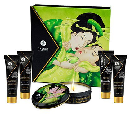 Coffret Ensemble Secret de Geisha - Thé vert exotique
