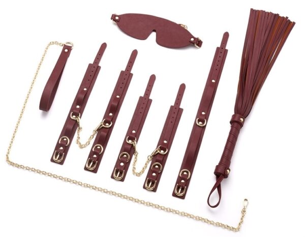 Coffret SM 5 Pièces Sex Navy Bordeaux – Image 2